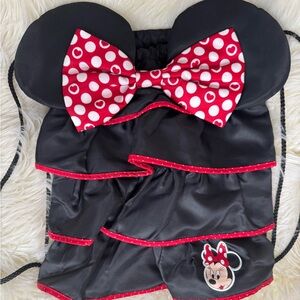 Disney Black and Red Polka Dot Backpack